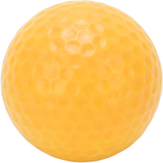Drijvende Golfbal - Waterbaan Bal - Golfoefening Buiten - Windtunnel Ontwerp - 17 Inch Diameter - Geel