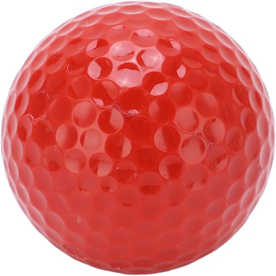 Drijvende Golfballen voor Oefenen in Water - 2 Lagen Trainingsballen (Rood)