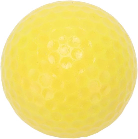 Drijvende Golfballen voor Training - 2-laags Range Ball Geel van Merkloos