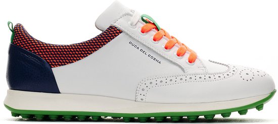 DucaDel Cosma Camelot Heren Golfschoen - Wit - Maat 46 van DucaDel Cosma