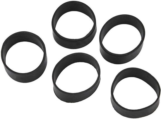 Duiken Rubber Fixing Ring 5 stks voor 5cm Webbing Gewicht Riem - Scuba Duiken Accessoires