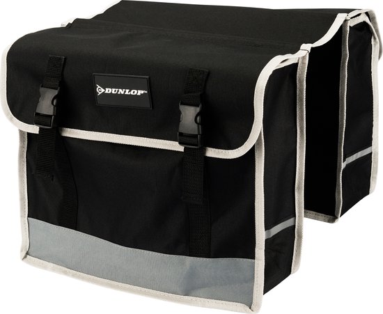 Dunlop - Dubbele Fietstas - Zwart - 26 l van Dunlop
