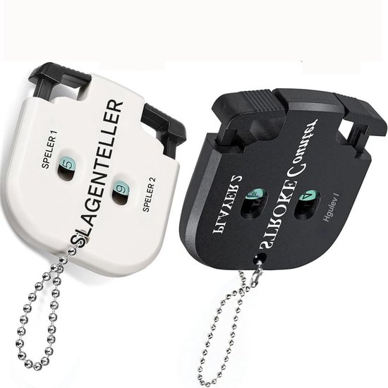 Dussdote Scoreteller - Golf Scoreteller - Draagbare teller - Geschikt voor school, sportevenementen, kantoor, laboratorium, concert, golf van Dussdote