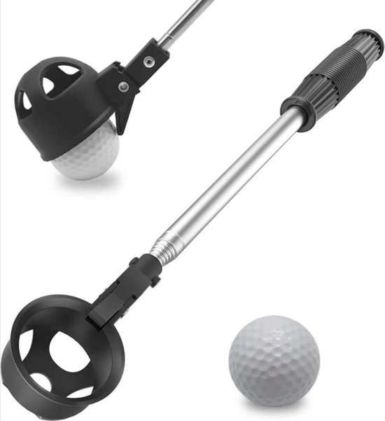 Duurzame Golfbalhengel - 2 meter - Ball retriever - Golfaccesoires - Golfhengel - Golfbal hengel - Golf hengel van Merkloos