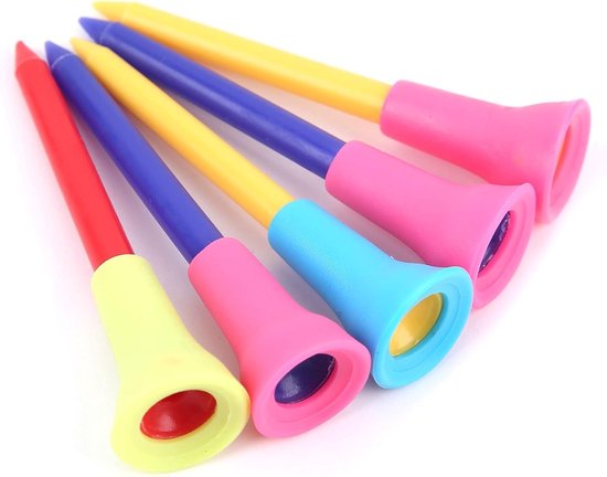 Duurzame Plastic Tacks voor T-Shirts met Rubberen Padded Tip voor Buitenactiviteiten, Inclusief Draagbare Balhouder van Merkloos