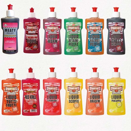 Dynamite Baits XL Liquid (250ml) - Smaak : Red Krill van Dynamite Baits