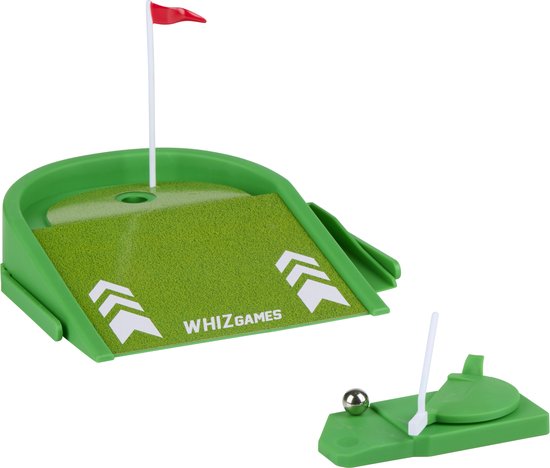 Eddy Toys Golf Desktop Game – Mini Golfspel voor Bureau – Inclusief Ballen & Launcher