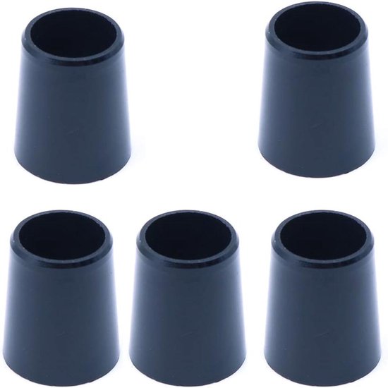 EGoods - Golf accessoires set van 5 stuks in zwart voor demping van schokken bij houten of ijzeren golf clubs