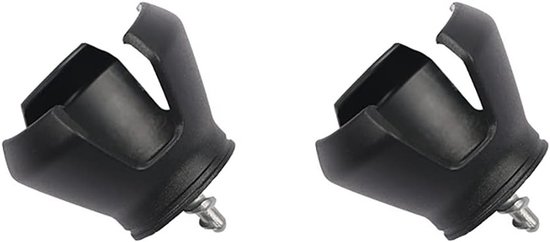 EGoods - Golfbal Opraapgereedschap met 3-Prong Zuignap - Handig Golf Accessoire - Zwart van Merkloos