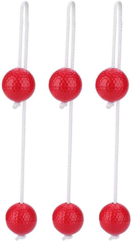 EGoods - Golfballen set voor volwassenen en kinderen - Tuinspeelgoed - 3 paar - 6 stuks - buiten en thuis