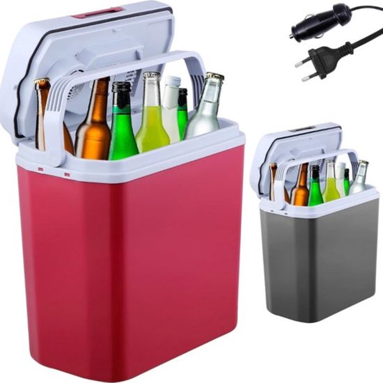 Electric Cool Box - Cool Box - Cool Box Electric - Thermo Cool Box - Cool Box - For Car, Camping, Outdoor - Premium van Merkloos