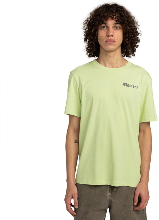 Element Post Nap T-shirt Met Korte Mouwen Groen L Man
