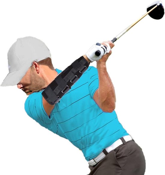 Elleboogbrace golfswing trainer voor correctie van golf chicken wing - houd de arm recht van Merkloos