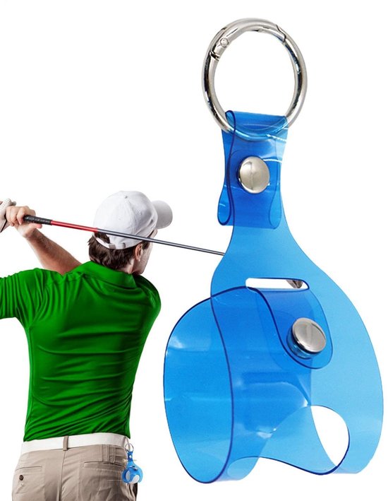 Elzusha - Golfbalhouder Clip met Riemclip voor Golftas