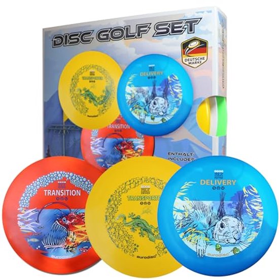 Eurodisc Discgolf start set standaard van Merkloos