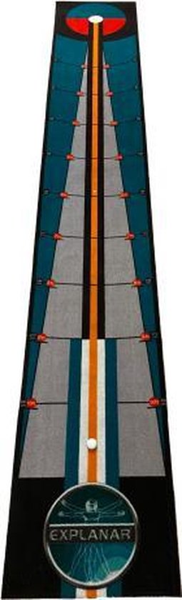 Explanar Golf Putting Mat - Puttingtrainer - Golf - Training - 13FT / 4 Meter van Explanar