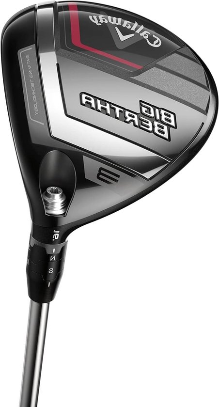 Fairway Woods - Golf Woods - Golf Spelen - Slice Reductie - Standaard Flex - Zwart en Rood