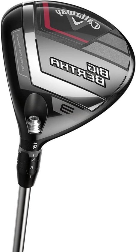 Fairway Woods - Golf Woods - Golf Spelen - Slice Reductie - Standaard Flex - Zwart en Rood