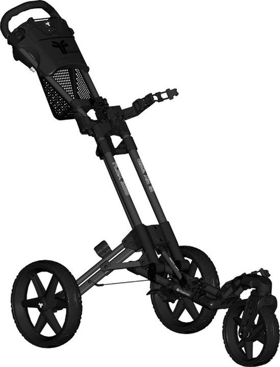 Fastfold 360 Golftrolley Glans Zilver Zwart van Merkloos