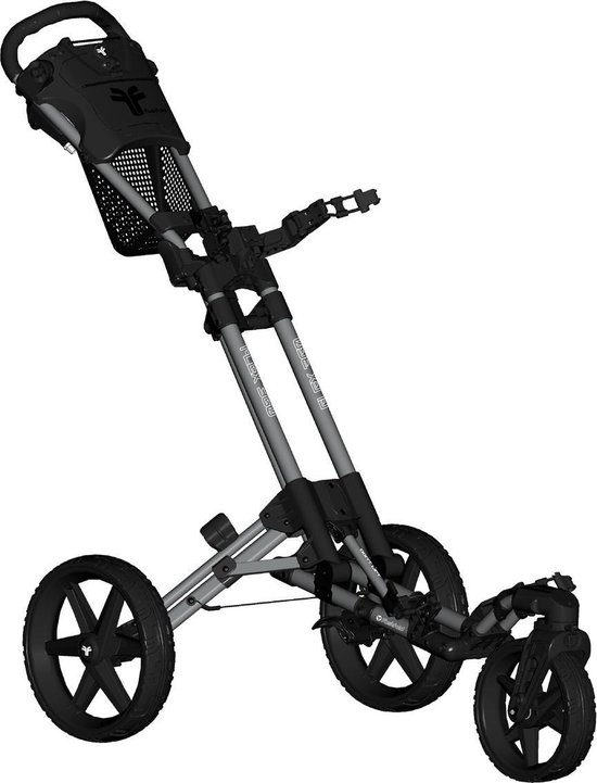 FastFold - 360 golftrolley - zwart van Merkloos