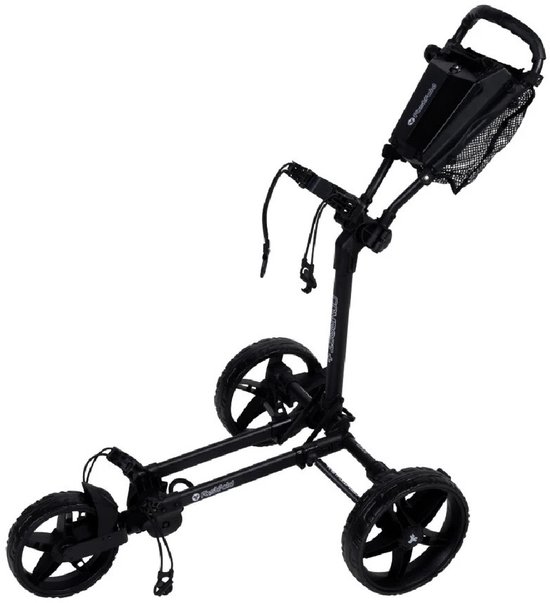 FastFold Compact + Golftrolley 2025 - Zwart van Merkloos