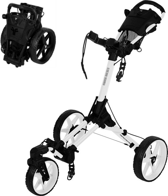 FastFold Dice Golftrolley - Wit van FastFold
