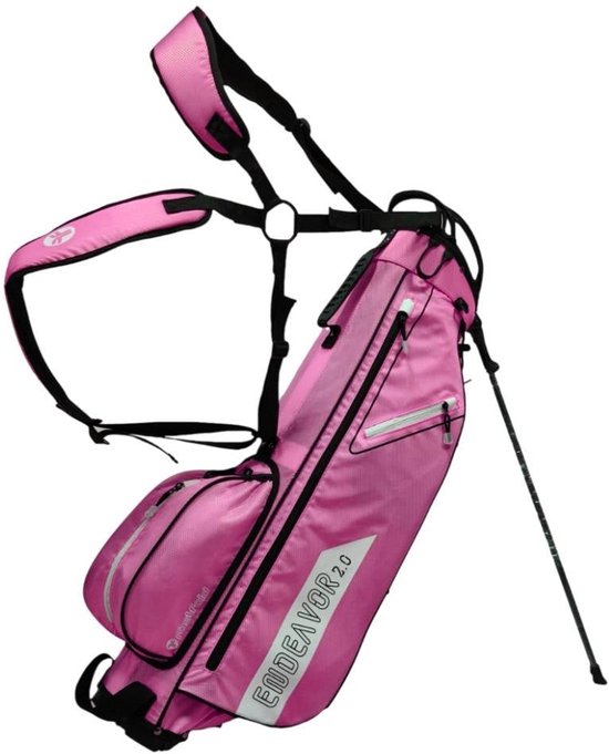 FastFold Endeavor 2.0 Standbag 2026 - Roze Zwart van Merkloos