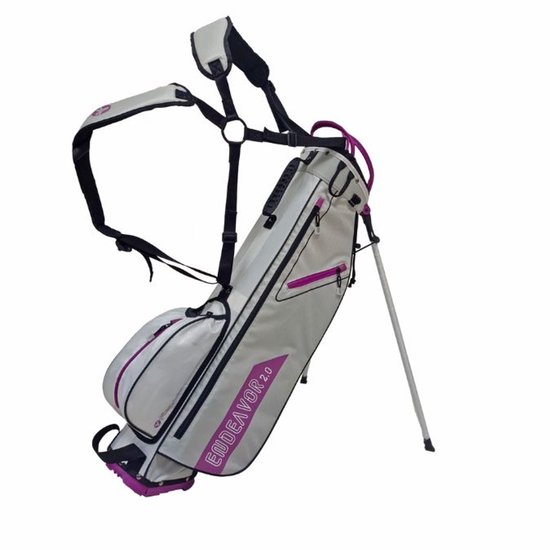 Fastfold Endeavor 2.0 Standbag Grijs Paars van Merkloos