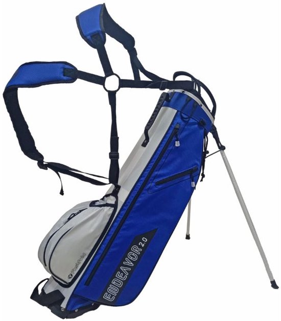 Fastfold Endeavor 2.0 Standbag Kobalt Wit van Merkloos