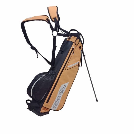 Fastfold Endeavor 2.0 Standbag Peach Zwart van Merkloos