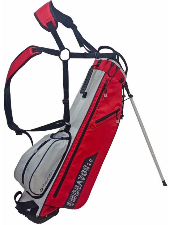 Fastfold Endeavor 2.0 Standbag Rood Wit van Merkloos
