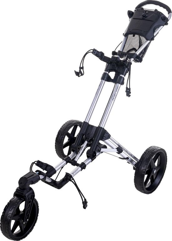 FastFold Flex 360 Golftrolley - Zilver Zwart van FastFold