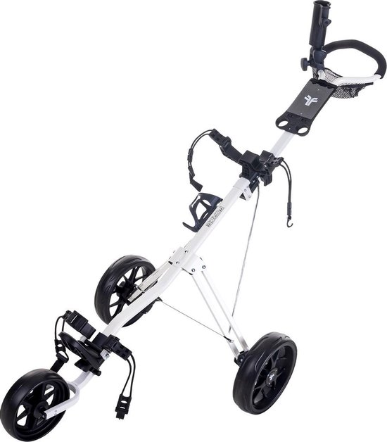 FastFold Force Golftrolley - Wit van FastFold