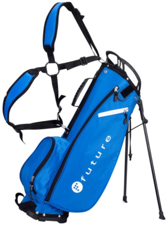 FastFold Future Junior Standbag 2026 (Unisex 8-10 Jaar) - Blauw