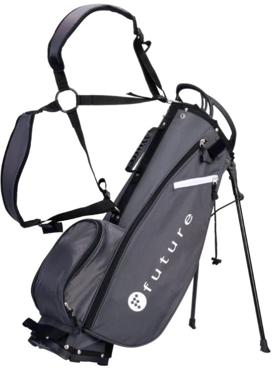 FastFold Future Junior Standbag 2026 (Unisex 8-10 Jaar) - Grijs van FastFold