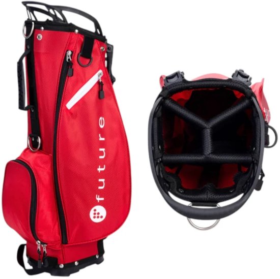 FastFold Future Junior Standbag 2026 (Unisex 8-10 Jaar) - Rood