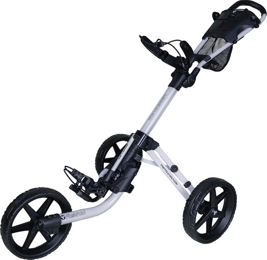 FastFold Mission 5.0 Golftrolley - Wit Zwart van FastFold