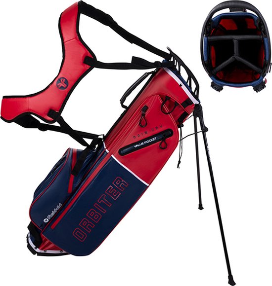 FastFold Orbiter Rain Dry Waterproof Standbag 2024 - Rood Blauw van FastFold