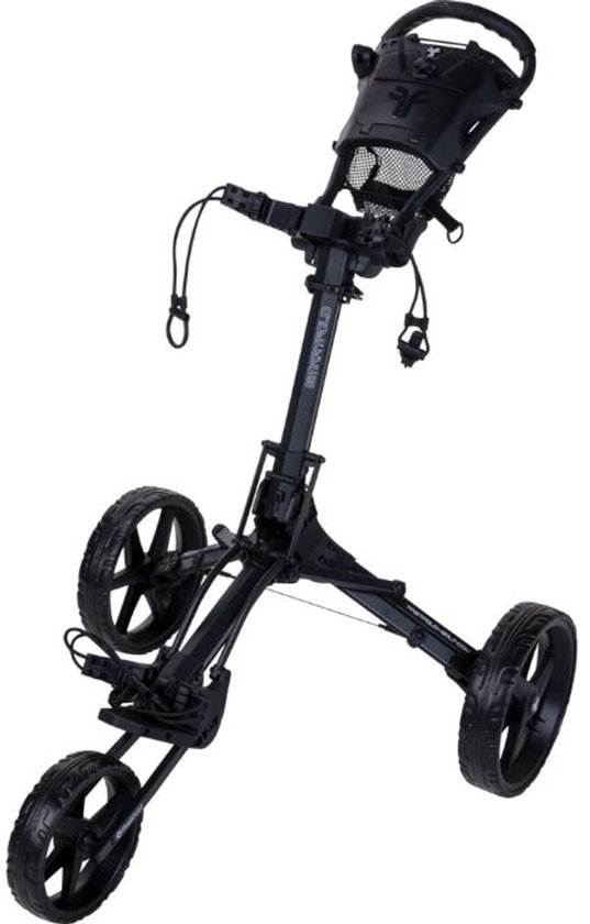 Fastfold Smart Golftrolley Mat Zwart van Merkloos
