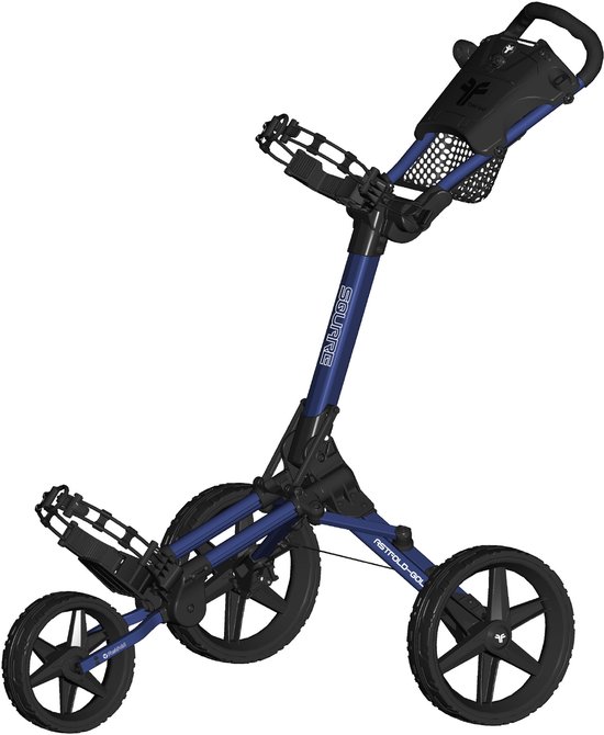 Fastfold Square trolley blauw/zwart