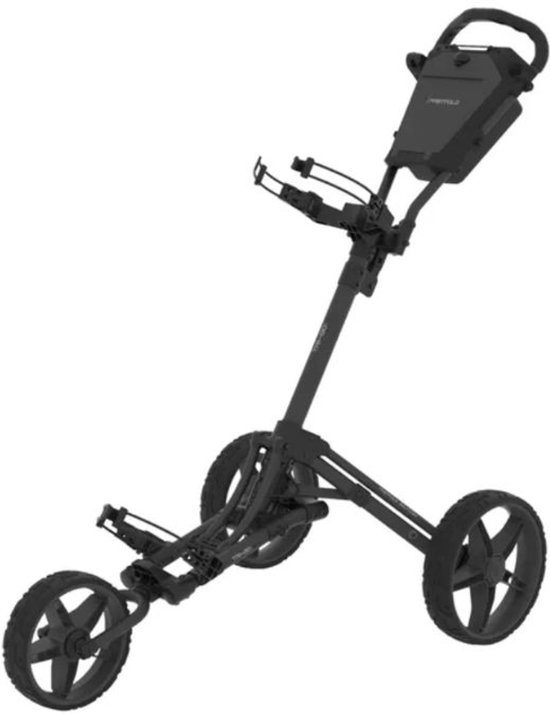 Fastfold Tri-Go Golftrolley Zwart van Merkloos