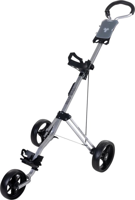 FastFold TriLite Golftrolley - Zilver van FastFold