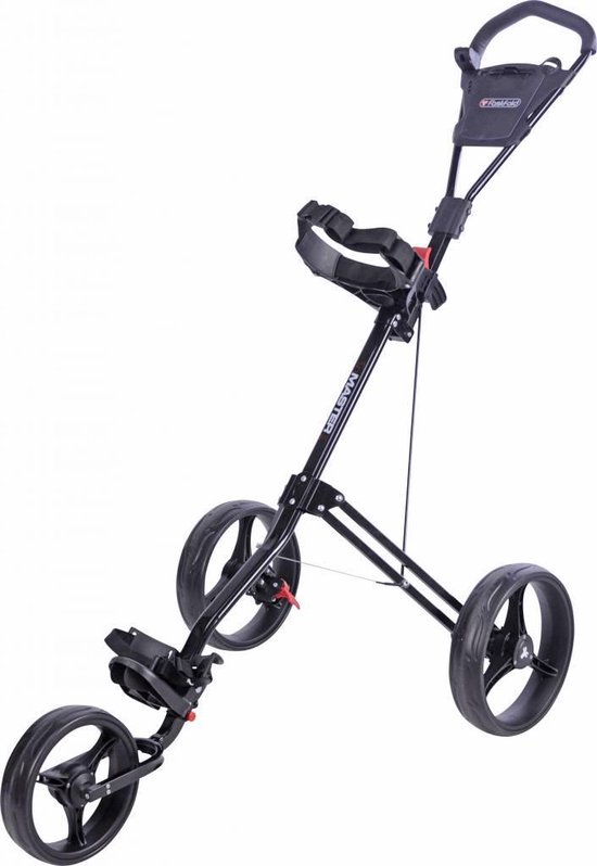 FastFold TriMaster Golftrolley - Zwart van FastFold