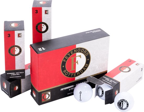 Feyenoord Golfballen - 12 stuks van Feyenoord