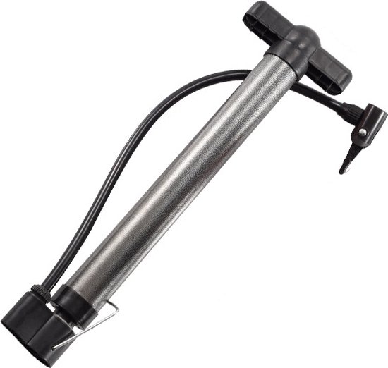 Fietspomp Mini 30 Cm Zilver van Avento