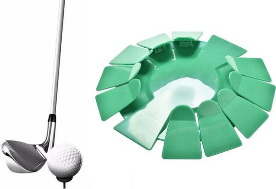 Firsttee putting cup - Puttout training - Putting hole - Golf accessoires - Sport - Training - Putter - Cadeau - Golftrainingsmateriaal - Golfset - Golfballen - Golfswing - Swing - Mat - Tees van Merkloos