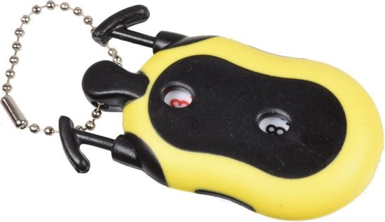 Firsttee Scoreteller - 2 SPELERS – Golf - Handteller - Teller - Counter strike - Tally counter - Golf sport – Slagenteller – Golf accessoires – Golftrainingsmateriaal - Golf training - Golftrolley - Cadeau - Geel van Firsttee