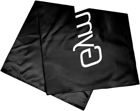 Fitness Handdoek - Microvezel Doek - Sport en Reis - Sneldrogend Absorberend - 70x140 cm - Zwart