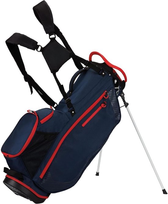 FlexVer® Golftas - Standbag - Cartbag - 6 Dividers - Antraciet van Merkloos