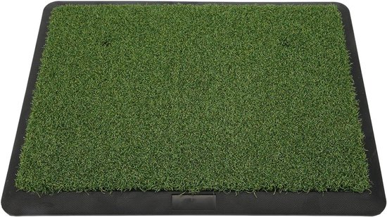 Fluwelen Golf Oefenmat Draagbaar - Trainingsmat Antislip - Golf Oefenmat voor Tuin Yar van Merkloos